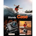 Miniatyrbild 4 av 4: iZEEKER Kamera Sport 4K 24MP, Vattentät 40M, 4K Videokamera med EIS, Dubbelskärm Undervattenskamera, WiFi, Vloggkamera, 2X1350mAh