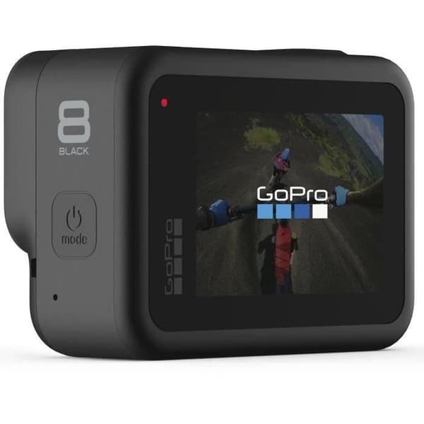 GoPro HERO 8 sportkamera - Svart - Vattentät - 4K - 12,0 MP - Trådlöst LAN- USED