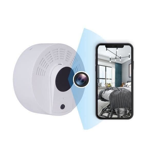 Falsk brandvarnare - MÄRKE - Modell - WIFI spionkamera - HD 1080P - Autonomi 1 år