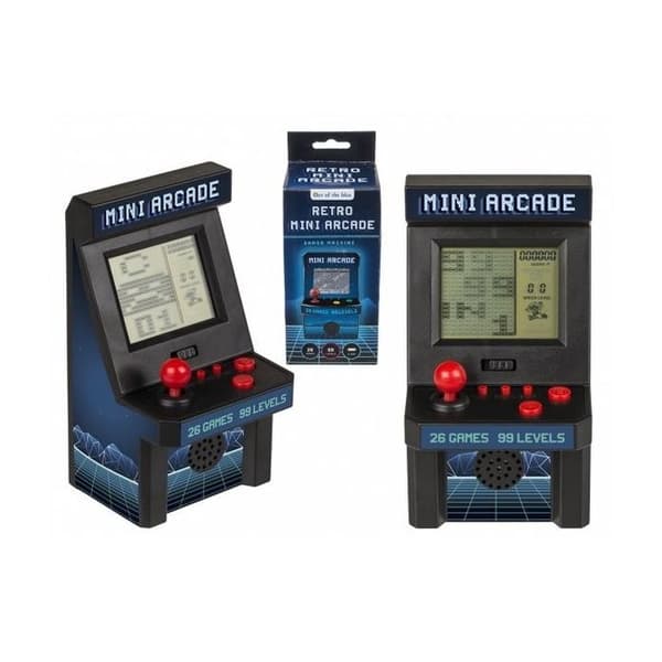 Miniatyr arkadmaskin - Märke - 26 spel - 99 nivåer