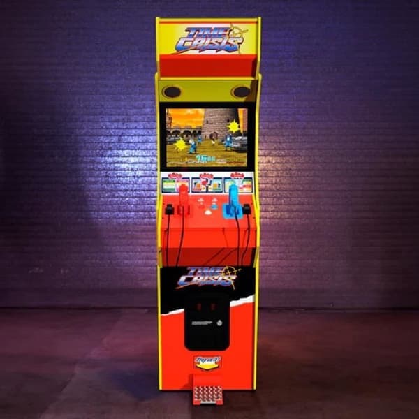 Arcade1Up - Time Crisis Deluxe Arcade Machine - Inomhus - Unisex - Röd - 12 år och uppåt