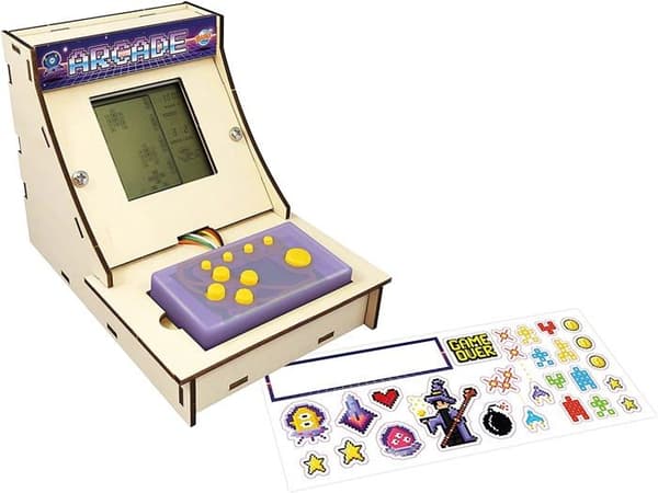 BUKI Arcade Terminal - Klassiska arkadspel - Blandat - Gult