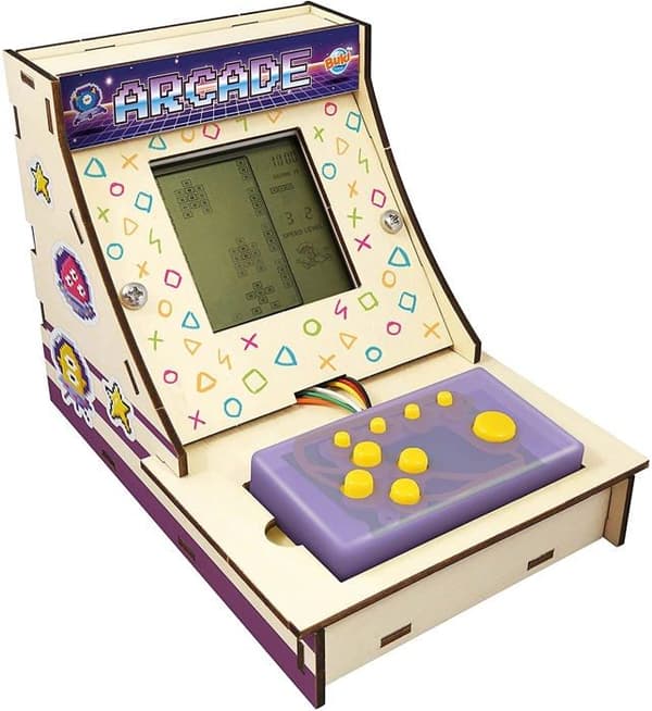 BUKI Arcade Terminal - Klassiska arkadspel - Blandat - Gult