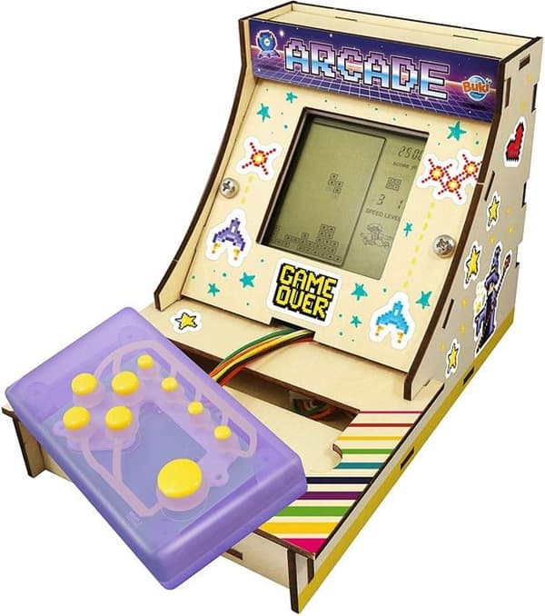BUKI Arcade Terminal - Klassiska arkadspel - Blandat - Gult