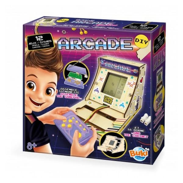 BUKI Arcade Terminal - Klassiska arkadspel - Blandat - Gult