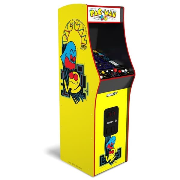 Arcade1Up Pac-Man Deluxe Arcade Machine - 14 klassiska spel ingår