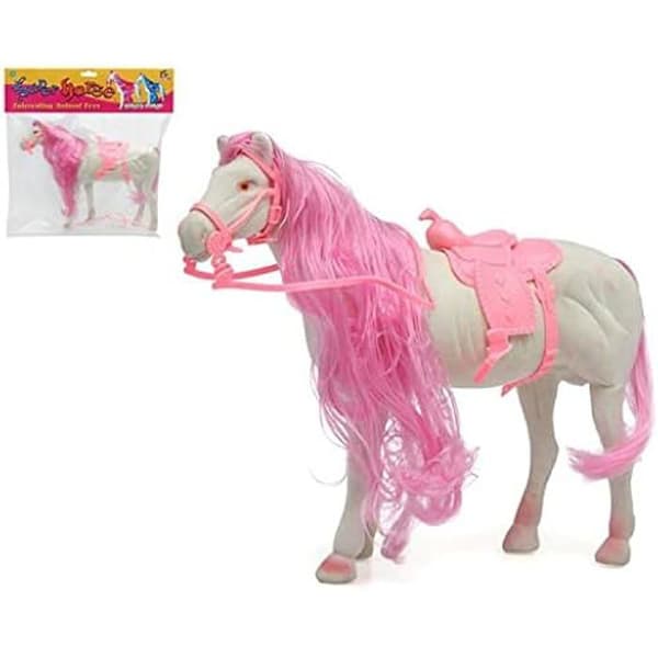 Häst - BIGBUY KIDS - S1129185 - Flerfärgad - 34 x 7 x 32 cm - För barn