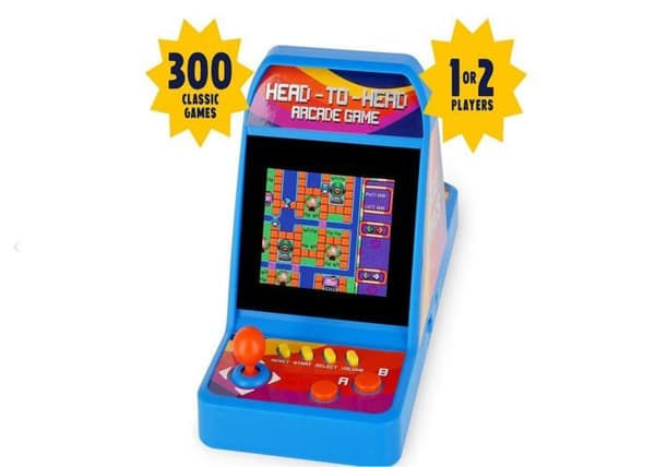 Borne arcade Legami - HTH0001 - Mini Videospel, , Blå