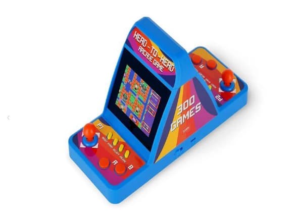 Borne arcade Legami - HTH0001 - Mini Videospel, , Blå