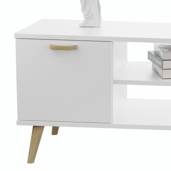 RTV Focus skab hvid 135 cm - Skandinavisk