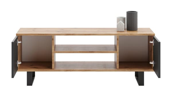 Focus RTV skab 135 cm - hems eg håndværk/sort