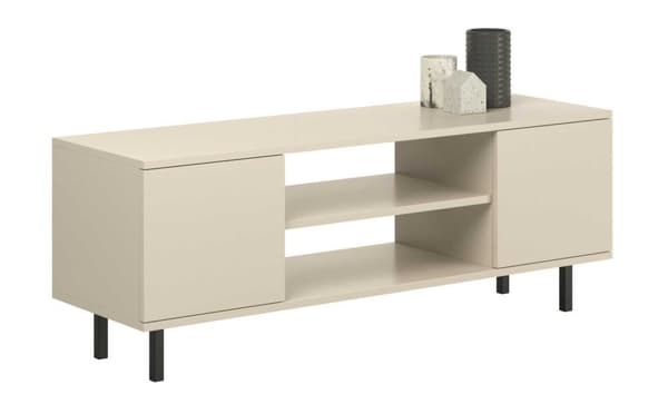 Focus kashmir RTV skab 135 cm - sorte ben