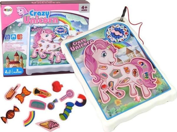 Borne arcade Leantoys - 10745 - Spelplan för Arcade Crazy Unicorn