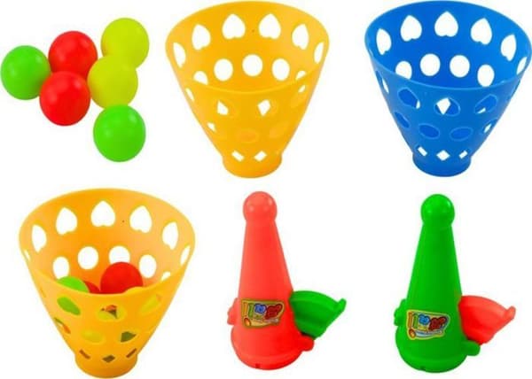 Borne arcade Leantoys - 20490 - Pannor för bollkastarspel Arcade Game Catcher