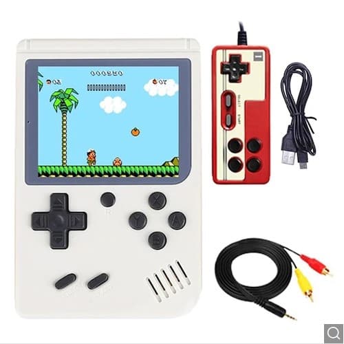 Retro FC Plus spelkonsol Levereras med 500 förinstallerade spel