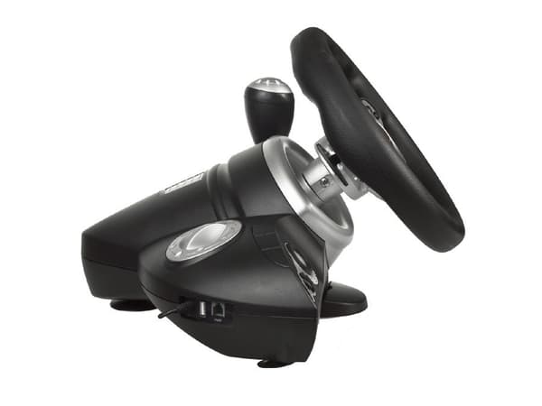 NanoRS RS700 Gaming Controller Sort, Sølv USB Rat Analog / Digital Android, PC, Pla