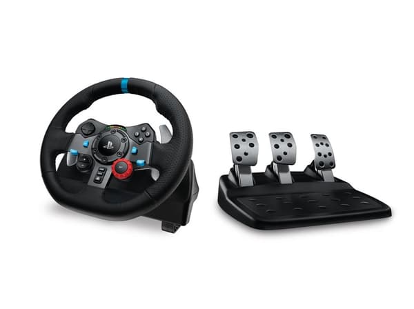 Logitech G G29 Ratt + Pedaler Playstation 3,PlayStation 4 Analog USB 2.0 Svart