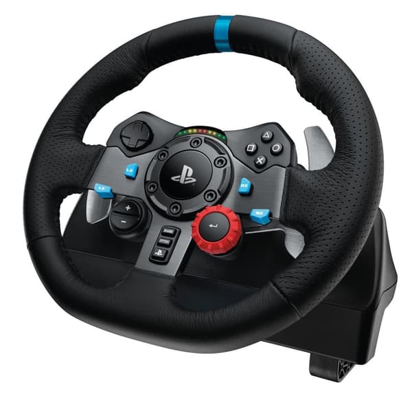 Logitech G G29 Ratt + Pedaler Playstation 3,PlayStation 4 Analog USB 2.0 Svart