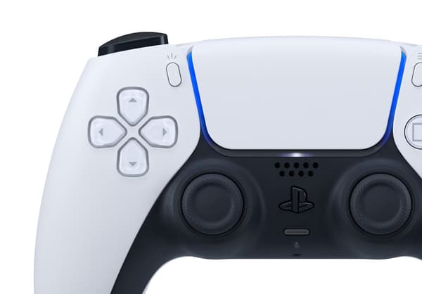 Sony DualSense Gamepad PlayStation 5 Analog / Digital Bluetooth/USB Svart, Vit
