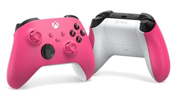 Microsoft Xbox Wireless Controller Pink, Hvid Bluetooth Gamepad Analog / Digital Xbox Series S,
