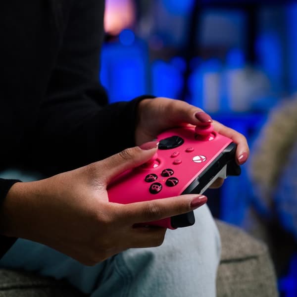 Microsoft Xbox Wireless Controller Pink, Hvid Bluetooth Gamepad Analog / Digital Xbox Series S,