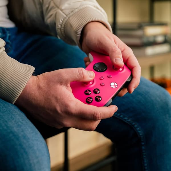 Microsoft Xbox Wireless Controller Pink, Hvid Bluetooth Gamepad Analog / Digital Xbox Series S,