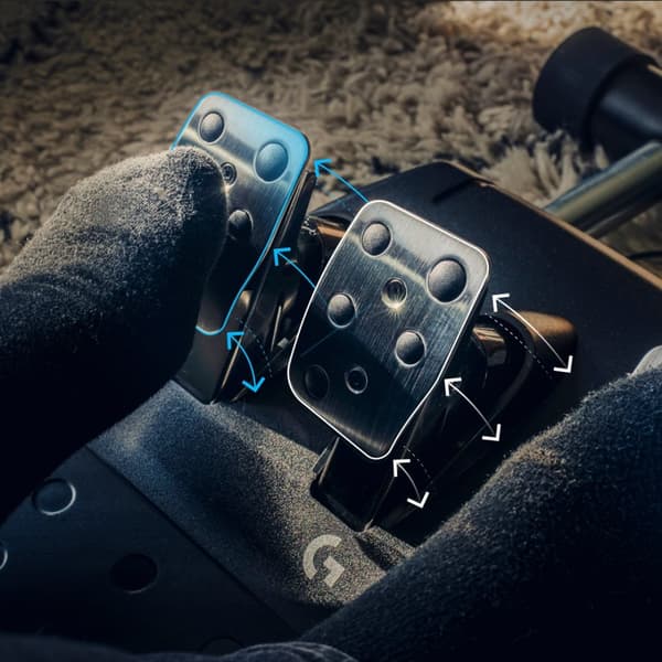 Logitech G G923 Racing Wheel ja polkimet PS5:lle, PS4:lle ja PC:lle