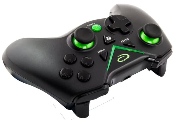 Esperanza EGG112K Mando de Juegos Gamepad PS3, XBOX ONE, PC USB 2.0 Negro