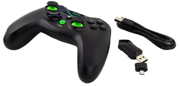 Esperanza EGG112K Mando de Juegos Gamepad PS3, XBOX ONE, PC USB 2.0 Negro