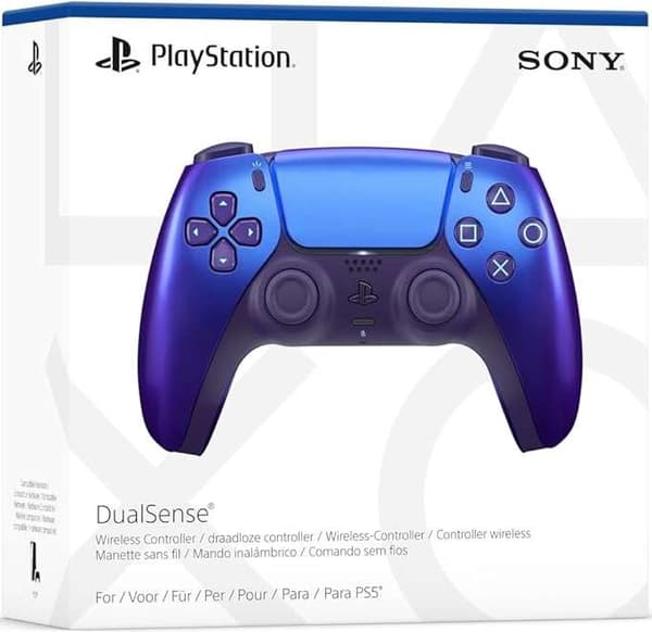 Trådlös handkontroll Sony PlayStation 5 DualSense gamepad Chrome Indigo V2
