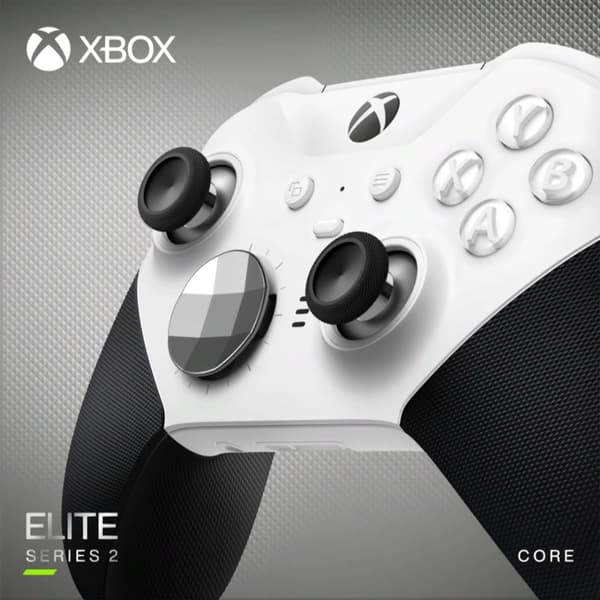 Microsoft Xbox Elite Wireless Series 2 – Core Black, White Bluetooth/USB Gamepad Analog / Digital PC, Xbox One