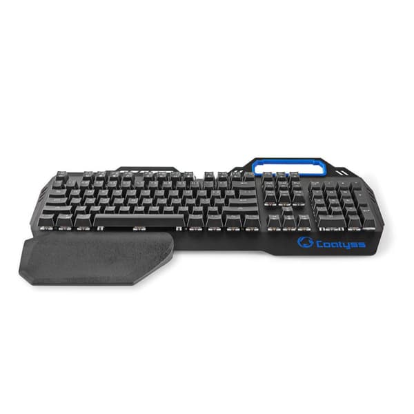 Nedis GKBD400BKUS Mekanisk Gaming Keyboard RGB Lighting US International Metal Design Svart