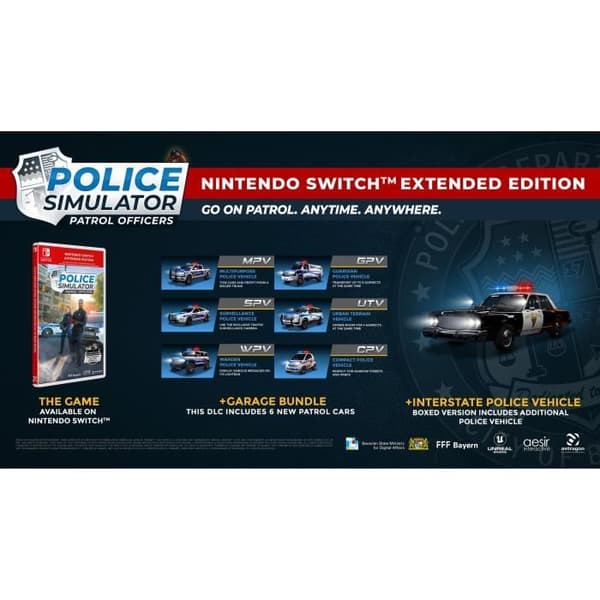 Police Simulator: Patrullofficerare - Nintendo Switch-spel - Utökad utgåva