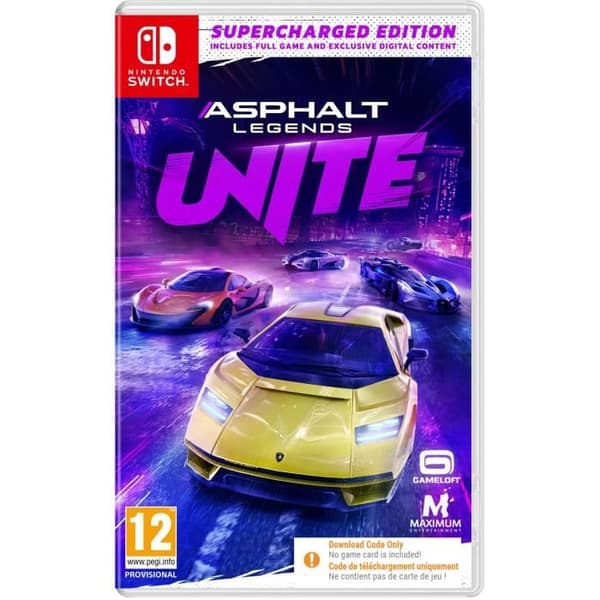 Asphalt Legends Unite - Nintendo Switch-spel - Supercharged Edition