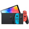 Miniatyrbillede 2 af 6: Nintendo Switch-konsol - OLED-model • Neonblå og neonrød