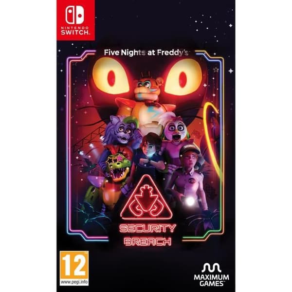 Five Nights at Freddy's Security Breach - Nintendo Switch-spil - Action - Steel Wool Studios - Patron
