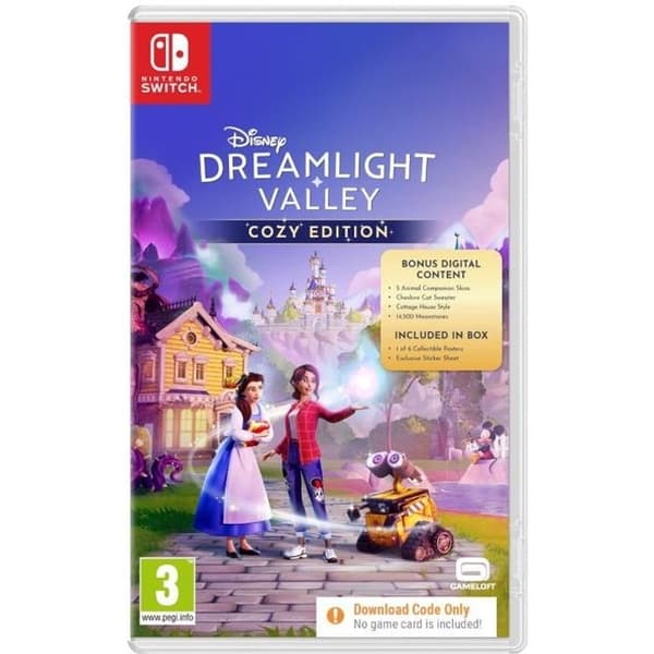 Disney Dreamlight Valley Cozy Edition - Nintendo Switch-spil (kode i en æske)