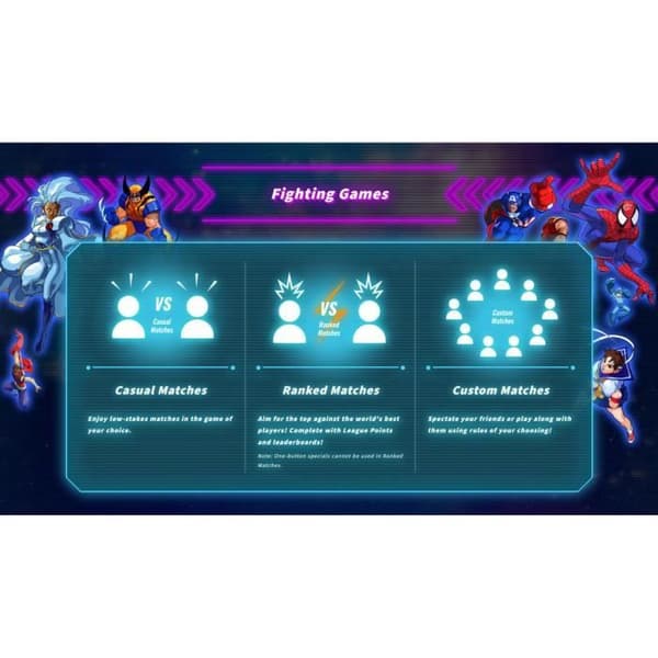 Marvel Vs Capcom Fighting Collection Arcade Classics (Latauskoodi) - Nintendo Switch -peli