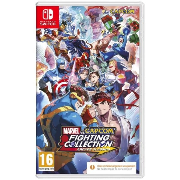Marvel Vs Capcom Fighting Collection Arcade Classics (Latauskoodi) - Nintendo Switch -peli