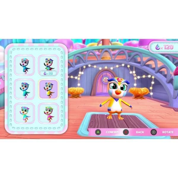 Fantasy Friends: Dream Worlds + värityskirja - Nintendo Switch -peli