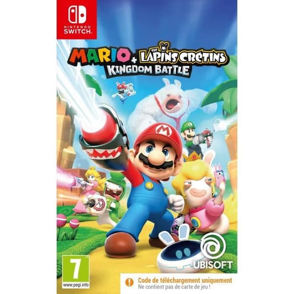 Mario + Rabbids Kingdom Battle (Kode i æske) Switch-spil