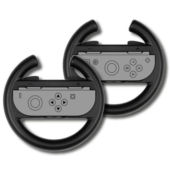 Par rat - KONIX - Til Nintendo Switch 2 Joy-Con controllere - Sort