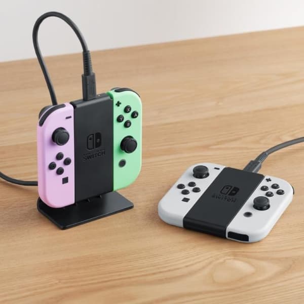 Ladestation til Joy-Con og NES-controllere • Nintendo Switch-tilbehør