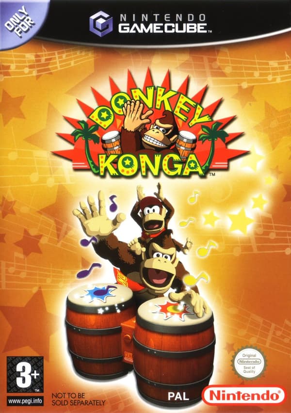 Donkey Konga - Gamecube (brukt)