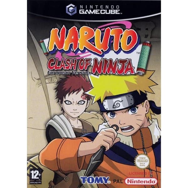 Naruto: Clash of Ninja - European Version - Gamecube (brukt)