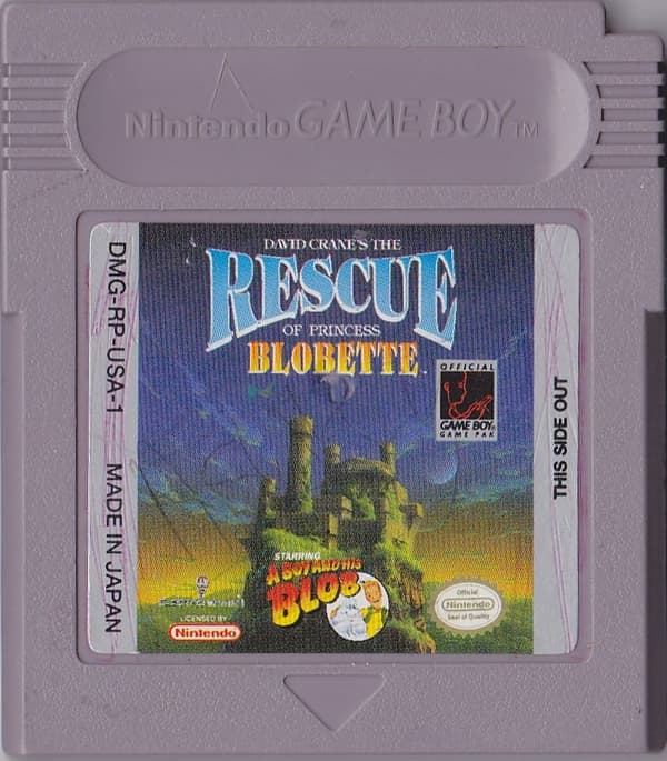 David Cranes Rescue of Princess Blobette - Gameboy (brukt)