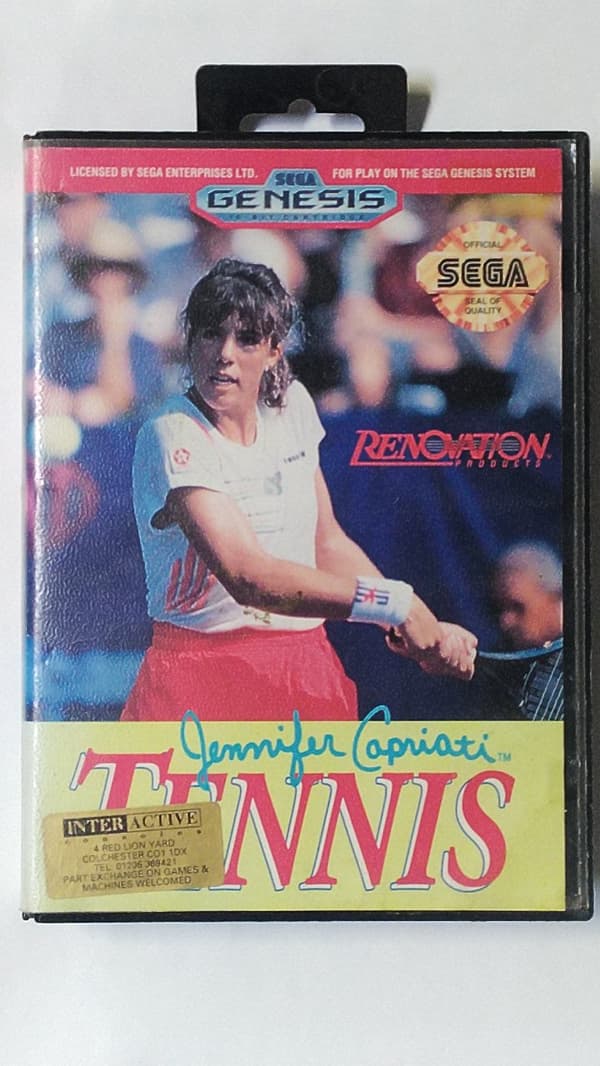 Jennifer Capriati Tennis - Megadrive (begagnad)