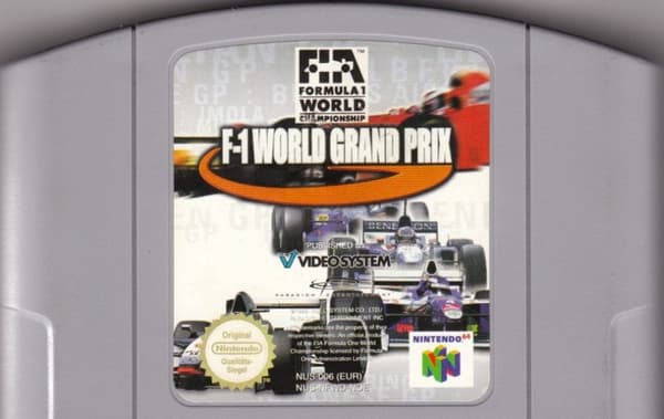 F-1 World Grand Prix - Nintendo 64 (brugt)