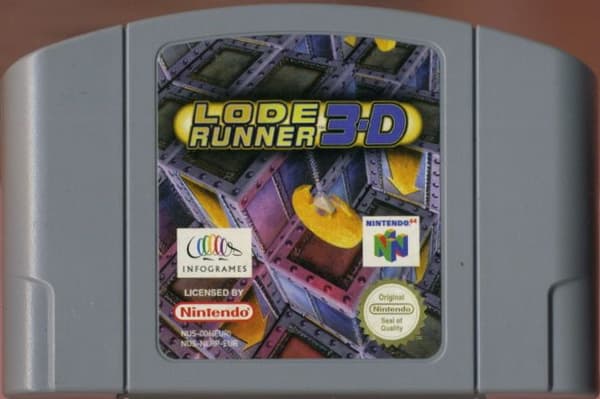 Lode Runner 3-D - Nintendo 64 (käytetty)