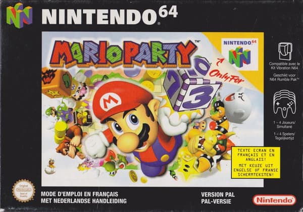 Mario Party - Nintendo 64 (brugt)